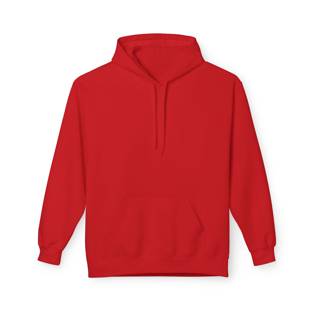 Low-Key Hoodie by Romelio – Minimalist Back Logo Fleece Pullover