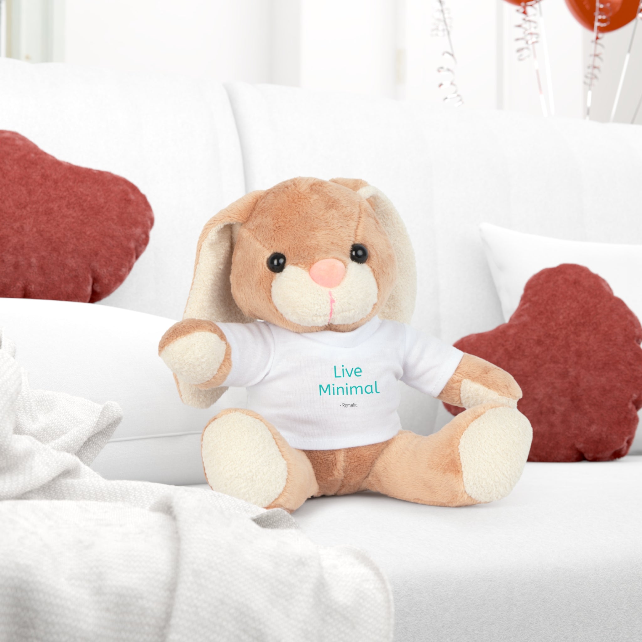 Copy of Bololong Bear -Romelio | Plush Toy with Personalized T‑Shirt