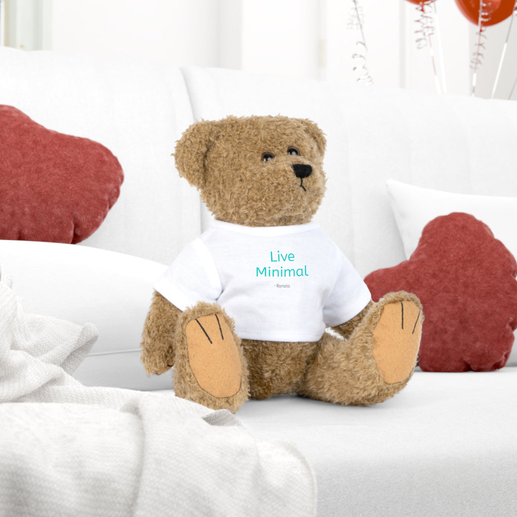 Copy of Bololong Bear -Romelio | Plush Toy with Personalized T‑Shirt