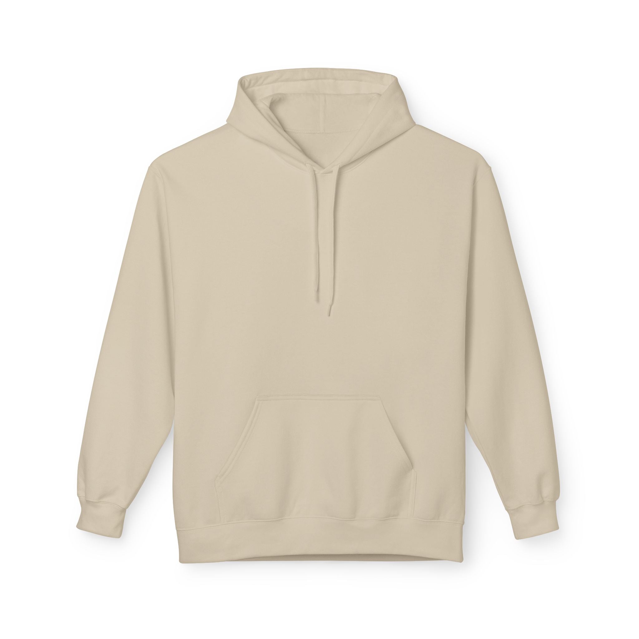 Low-Key Hoodie by Romelio – Minimalist Back Logo Fleece Pullover